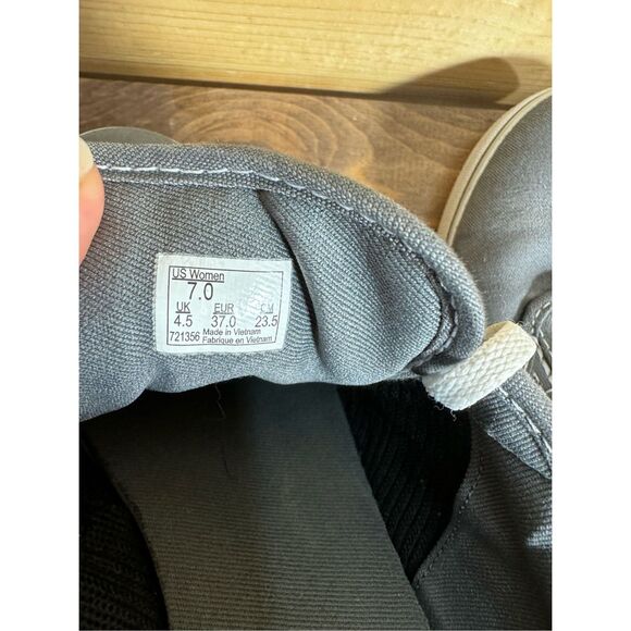 VANS Women's Size 7 Atwood Pewter Dark Gray Canvas Low Top Lace Up Sneak… - Picture 10 of 12